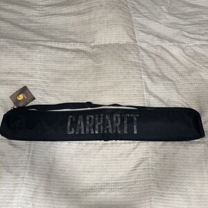 New Carhartt Insulated Black Camo Cooler Sling Tube Bag 12 oz.cans